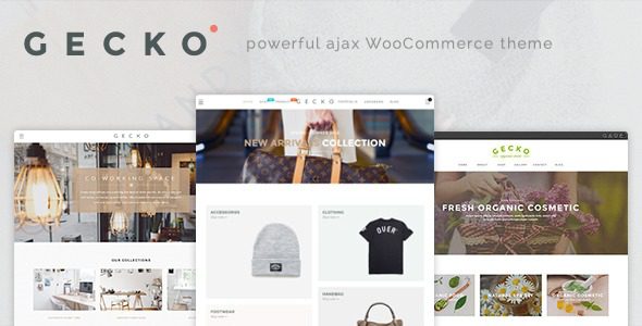 Gecko v1.9.9 强大的 Ajax WooCommerce 主题下载