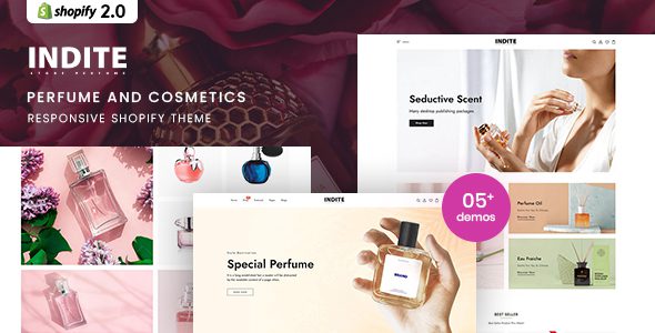 Indite 1.0 —— 香水与美妆 Shopify 2.0 主题下载