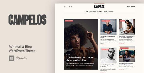 Campelos v1.3 一款设计精美的博客主题下载
