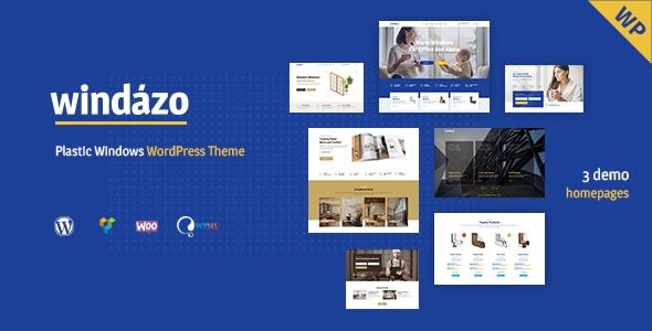 Windazo v1.2.4 塑料门窗 WordPress 主题下载