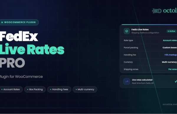 FedEx Live Rates PRO (Octolize) v5.0.2 [Activated] FedEx运费自动计算插件下载