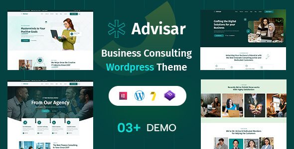 Advisar v1.1 商业、金融与咨询 WordPress 主题