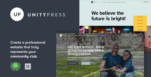 UnityPress v1.3 社区俱乐部 WordPress 主题下载