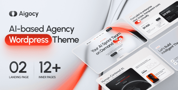 Aigocy v1.1 AI 代理与科技 WordPress 主题下载