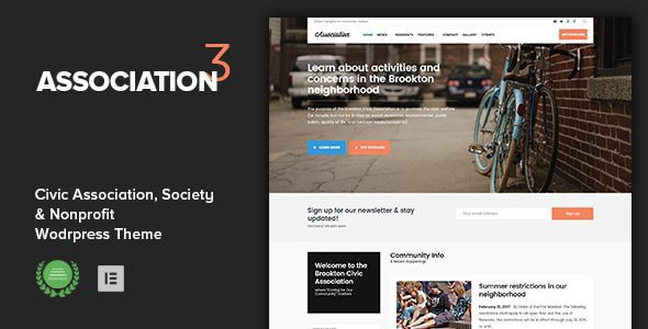 Association v3.1 公民与第三部门非营利 WordPress 主题下载