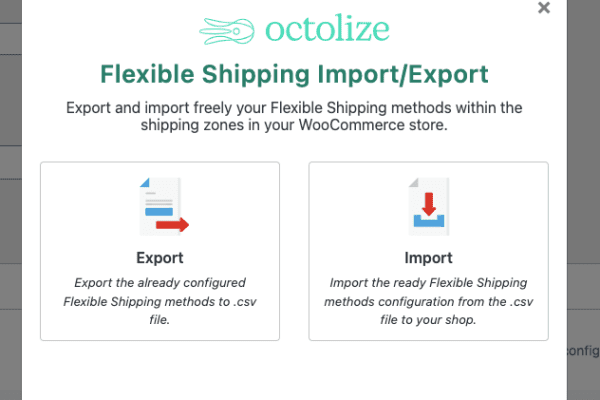Flexible Shipping Import/Export v1.5.19 [by Octolize, WpDesk] [Activated] 运费模板插件下载