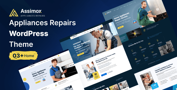 Assimox v1.0 家电维修 WordPress 主题下载