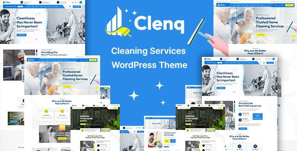 Clenq v1.0 清洁服务 WordPress 主题下载