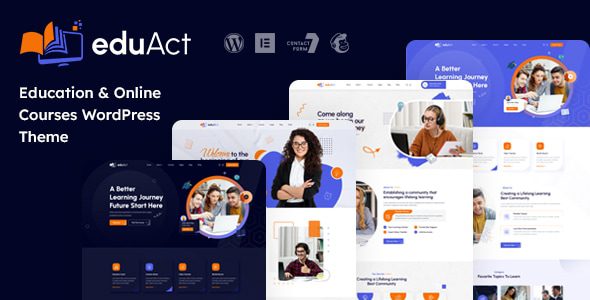 EduAct v1.0.1 教育与课程 WordPress 主题下载