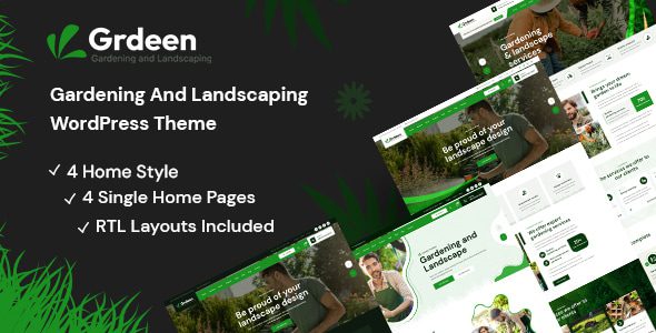 Grdeen v1.1.0 园艺与景观设计 WordPress 主题下载