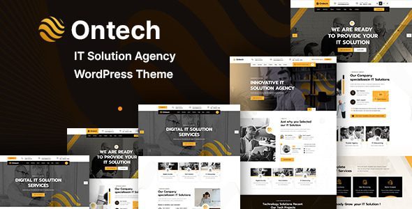 Ontech v1.1 IT 解决方案公司 WordPress 主题下载