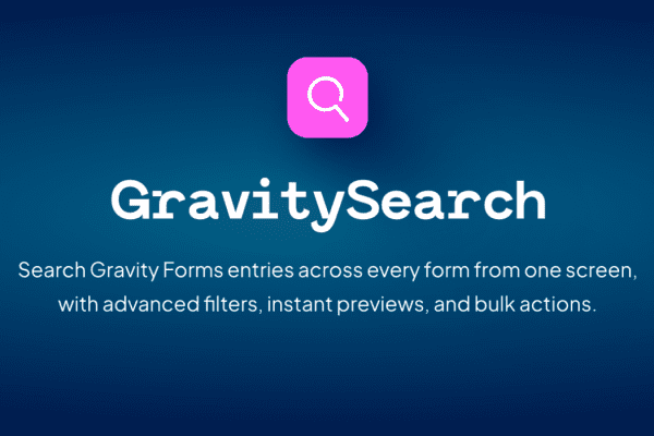 GravitySearch v1.0.0 (By Gravitykit) 插件下载