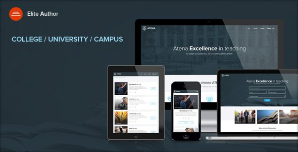 ATENA v1.0 学院、大学和校园 WordPress主题下载