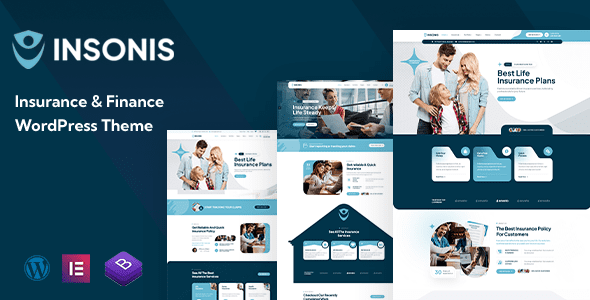 Insonis v1.0.0 保险与金融 WordPress 主题下载