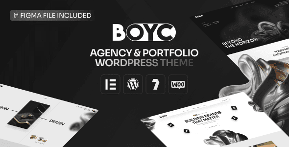 Boyc v1.0.0 创意代理机构作品集 WordPress 主题下载