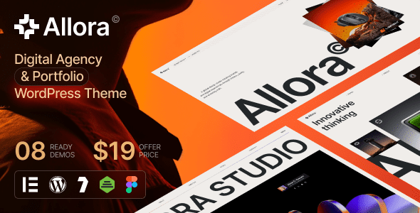 Allora v1.0.0 数字代理机构与作品集主题下载