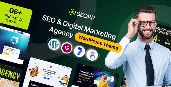 SEOPP v1.0.0 SEO 与数字营销代理机构 WordPress 主题下载