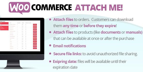 WooCommerce Attach Me! v27.0 订单附件插件下载