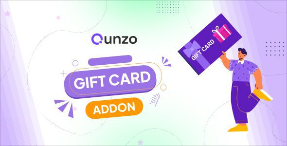 Qunzo – Gift Cards Module Addon 1.0 – 礼品卡模块源码插件下载