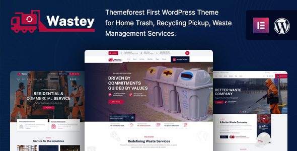 Wastey v1.4 – 垃圾收集和处理服务 WordPress 主题下载