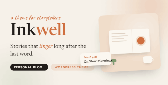 Inkwell v1.0.2 – 个人博客 WordPress 主题下载