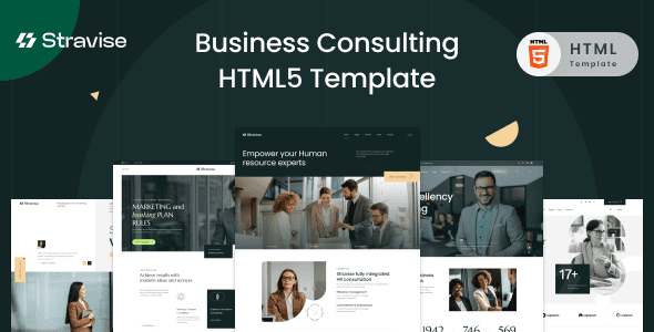 Stravise v1.0 – 商业咨询 HTML5 模板下载