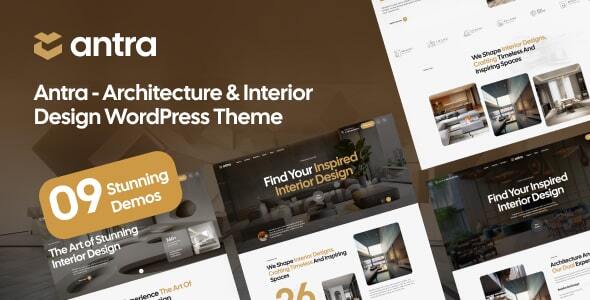 Antra 1.0.15 – 建筑与室内设计 WordPress 主题下载