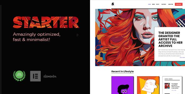 Starter v2.1 —— 经过优化、速度快且极简的博客主题下载