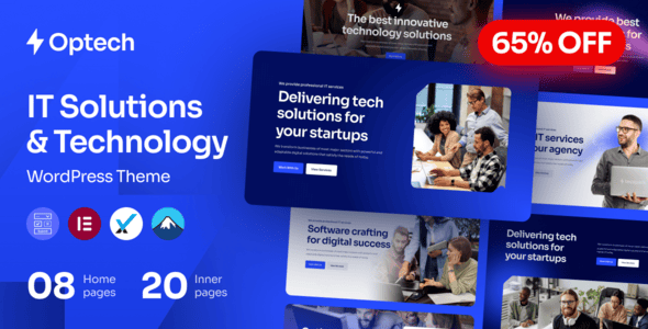 Optech v1.0.3 – IT 解决方案与服务 WordPress 主题下载