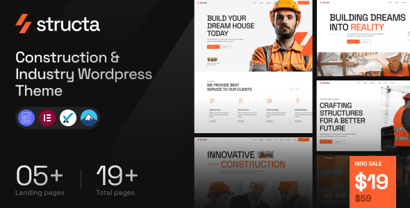 Structa v1.0.0 – 建筑与工业类 WordPress 主题下载