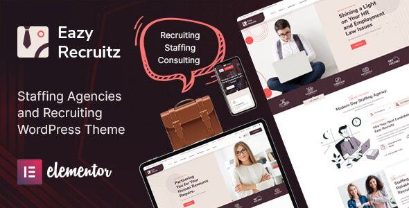Eazy Recruitz v1.9 – 人才猎头WordPress 主题下载