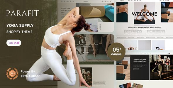 Parafit 1.0 – 瑜伽用品 Shopify 2.0 主题下载