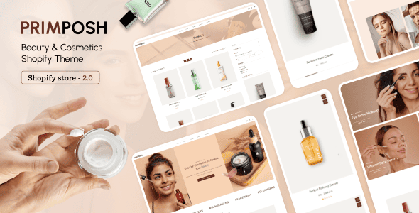 Primposh 1.4 – 美妆类 Shopify 主题下载