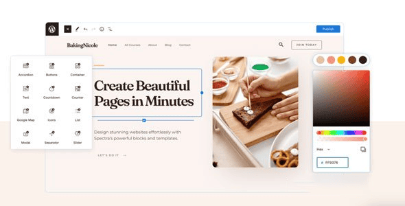 Spectra Blocks Pro v1.0.1 WordPress 区块编辑器设计插件下载