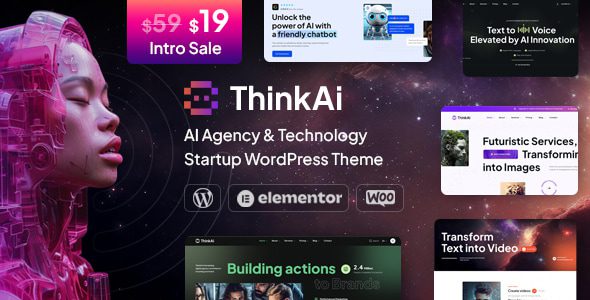Think AI v1.1 – AI 初创企业与技术类 WordPress 主题下载