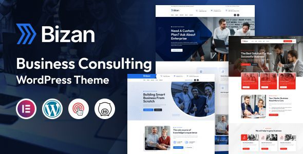 Bizan v1.0.4 – 商业与金融咨询 WordPress 主题下载