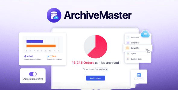 ArchiveMaster Pro 1.3.0 – WooCommerce 旧订单自动归档与导出插件下载