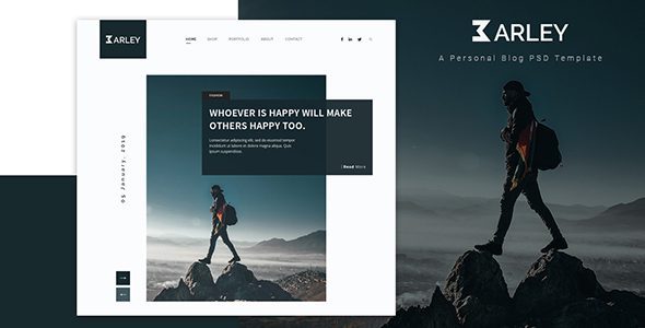 Barley v1.8 – 个人博客 WordPress 主题下载