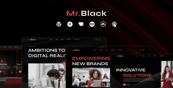 Mr.Black v1.0.5 商务代理机构 WordPress 主题下载