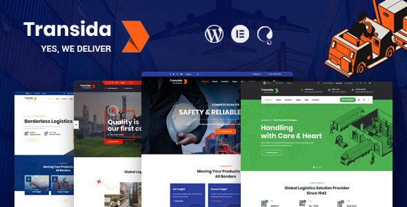Transida v1.7 – 运输与物流 WordPress 主题下载