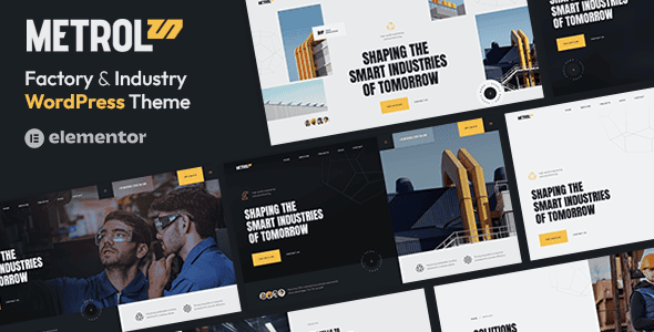 Metrol 1.2.0 – 工厂与工业 WordPress 主题下载