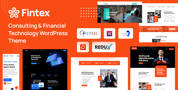 Fintex v1.0.1 – 咨询企业 WordPress 主题下载