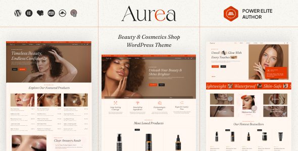 Aurea v1.0.2 – 美容化妆类 WordPress 主题下载