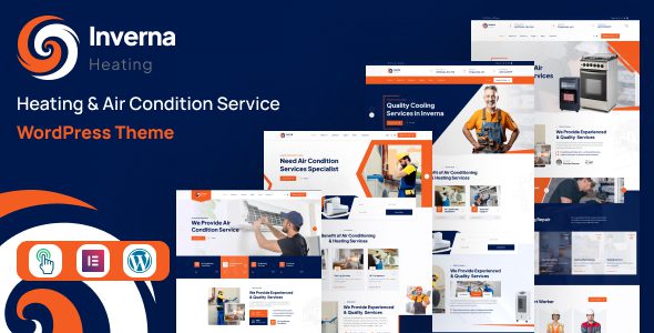 Inverna v1.0.0 – 供暖与空调服务 WordPress 主题下载