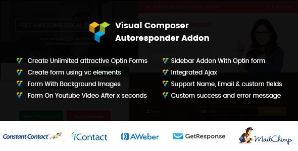 WP Bakery Autoresponder Addon v1.0.7 自动回复订阅表单创建与设计插件下载