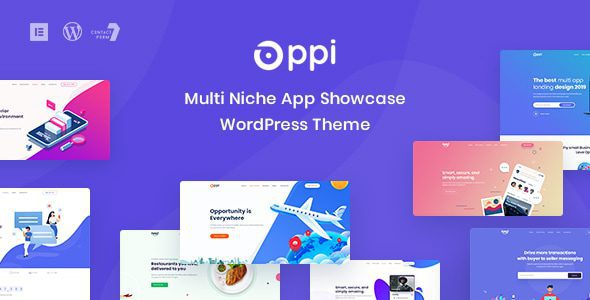 Oppi 1.2.7 – 适用于多类垂直领域的应用展示 WordPress 主题下载