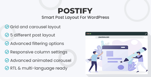 Smart Post Layout for Elementor v1.0.1 适用于 Elementor 的智能文章布局插件下载