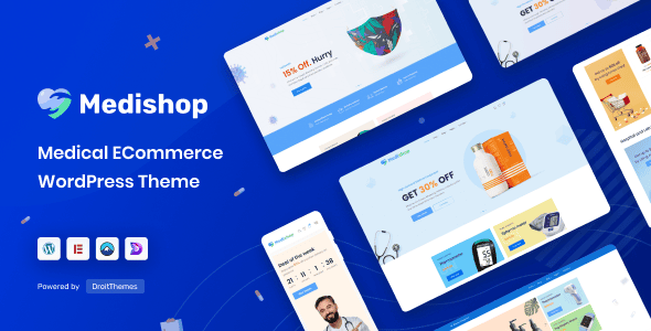 MediShop 1.1.3 – 医疗与保健类 WooCommerce 主题下载