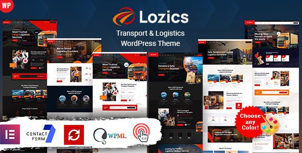 Lozics 4.0 – 运输物流 WordPress主题下载