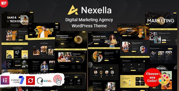 Nexella 1.0 – 数字营销 WordPress 主题下载